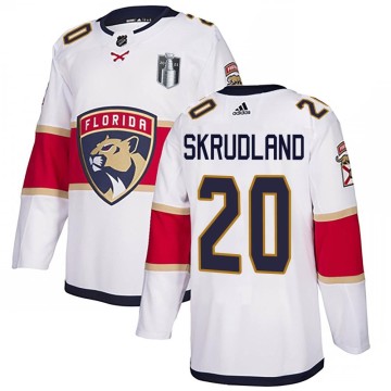 Authentic Adidas Men's Brian Skrudland Florida Panthers Away 2023 Stanley Cup Final Jersey - White