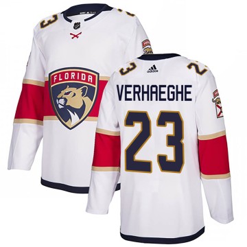 Authentic Adidas Men's Carter Verhaeghe Florida Panthers Away Jersey - White