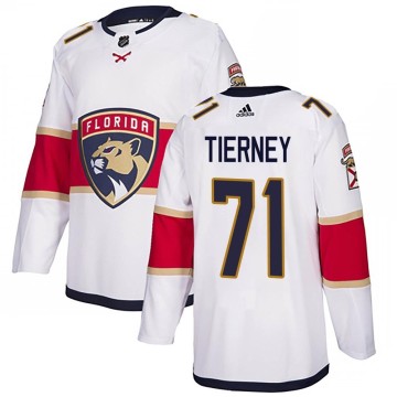 Authentic Adidas Men's Chris Tierney Florida Panthers Away Jersey - White