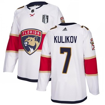 Authentic Adidas Men's Dmitry Kulikov Florida Panthers Away 2023 Stanley Cup Final Jersey - White