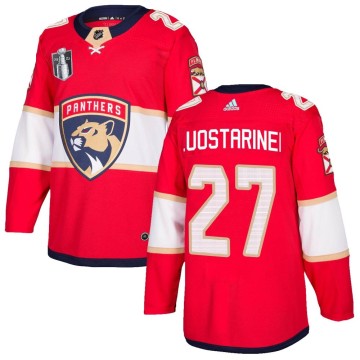 Authentic Adidas Men's Eetu Luostarinen Florida Panthers Home 2023 Stanley Cup Final Jersey - Red