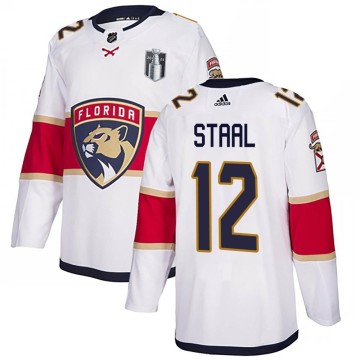 Authentic Adidas Men's Eric Staal Florida Panthers Away 2023 Stanley Cup Final Jersey - White