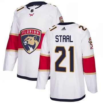 Authentic Adidas Men's Eric Staal Florida Panthers Away Jersey - White