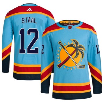 Authentic Adidas Men's Eric Staal Florida Panthers Reverse Retro 2.0 Jersey - Light Blue
