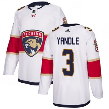 Authentic Adidas Men's Keith Yandle Florida Panthers Away Jersey - White