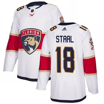 Authentic Adidas Men's Marc Staal Florida Panthers Away Jersey - White
