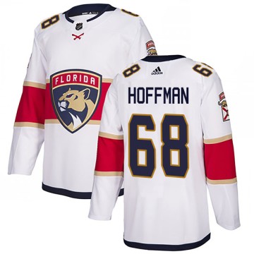 Authentic Adidas Men's Mike Hoffman Florida Panthers Away Jersey - White