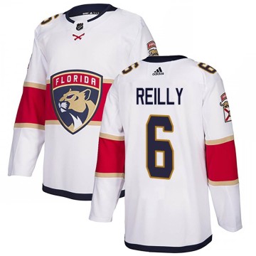 Authentic Adidas Men's Mike Reilly Florida Panthers Away Jersey - White