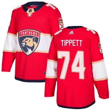 Authentic Adidas Men's Owen Tippett Florida Panthers ized Home Jersey - Red