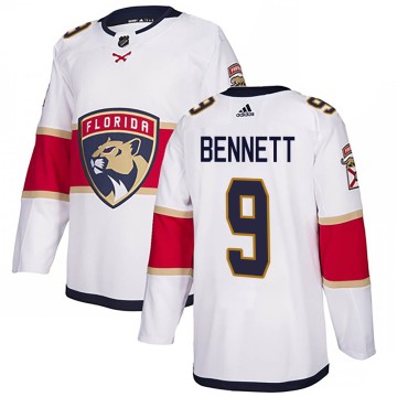 Authentic Adidas Men's Sam Bennett Florida Panthers Away Jersey - White