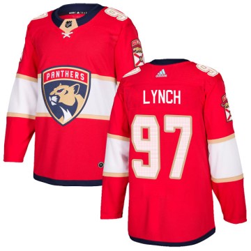 Authentic Adidas Men's Zac Lynch Florida Panthers Home Jersey - Red
