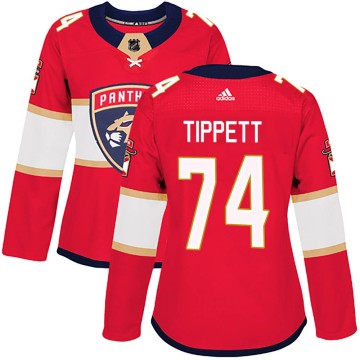 Authentic Adidas Women's Owen Tippett Florida Panthers ized Home Jersey - Red