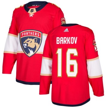 Authentic Adidas Youth Aleksander Barkov Florida Panthers Home Jersey - Red