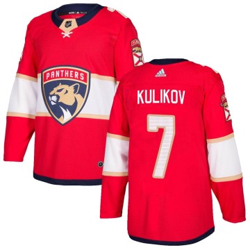 Authentic Adidas Youth Dmitry Kulikov Florida Panthers Home Jersey - Red