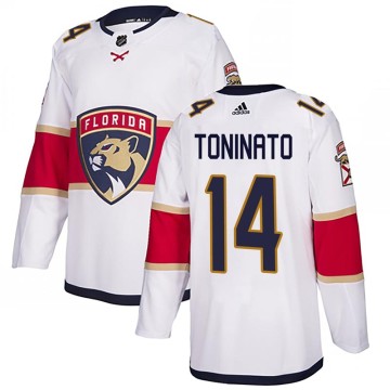 Authentic Adidas Youth Dominic Toninato Florida Panthers Away Jersey - White