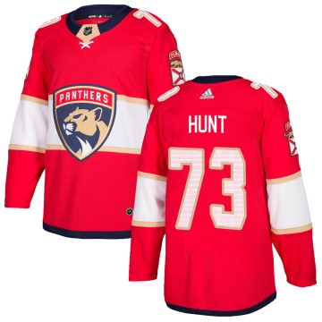 Authentic Adidas Youth Dryden Hunt Florida Panthers ized Home Jersey - Red