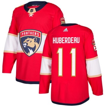 Authentic Adidas Youth Jonathan Huberdeau Florida Panthers Home Jersey - Red