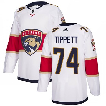 Authentic Adidas Youth Owen Tippett Florida Panthers ized Away Jersey - White