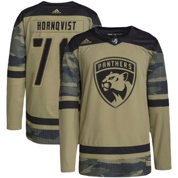 Authentic Adidas Youth Patric Hornqvist Florida Panthers Military Appreciation Practice Jersey - Camo