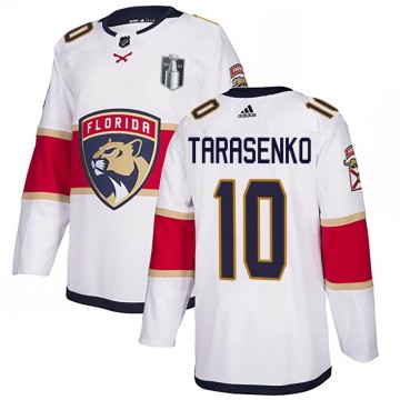 Authentic Adidas Youth Vladimir Tarasenko Florida Panthers Away 2023 Stanley Cup Final Jersey - White