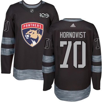 Authentic Men's Patric Hornqvist Florida Panthers 1917-2017 100th Anniversary Jersey - Black