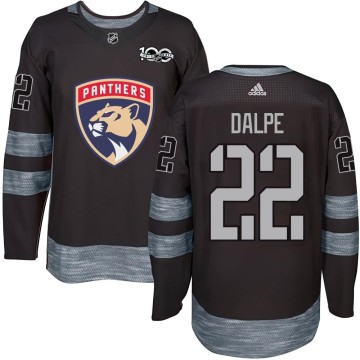 Authentic Men's Zac Dalpe Florida Panthers 1917-2017 100th Anniversary Jersey - Black