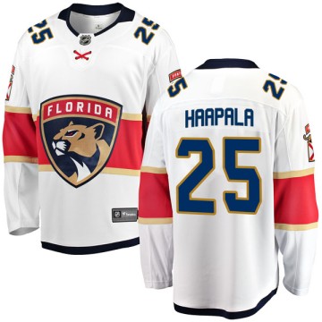 Breakaway Fanatics Branded Men's Henrik Haapala Florida Panthers Away Jersey - White