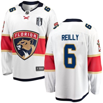 Breakaway Fanatics Branded Men's Mike Reilly Florida Panthers Away 2023 Stanley Cup Final Jersey - White