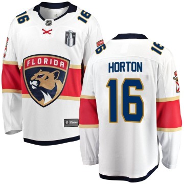Breakaway Fanatics Branded Men's Nathan Horton Florida Panthers Away 2023 Stanley Cup Final Jersey - White