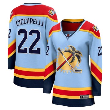 Breakaway Fanatics Branded Women's Dino Ciccarelli Florida Panthers Special Edition 2.0 Jersey - Light Blue