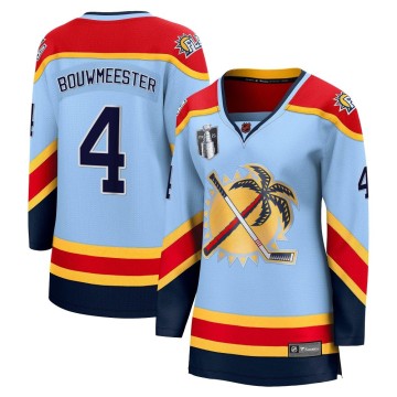 Breakaway Fanatics Branded Women's Jay Bouwmeester Florida Panthers Special Edition 2.0 2023 Stanley Cup Final Jersey - Light Bl