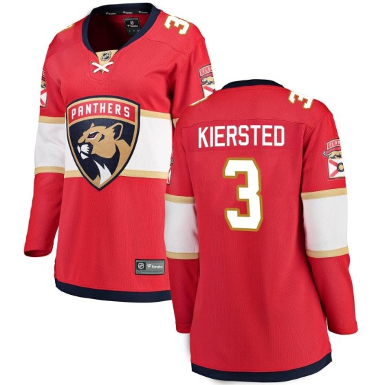 Breakaway Fanatics Branded Women's Matt Kiersted Florida Panthers Home Jersey - Red