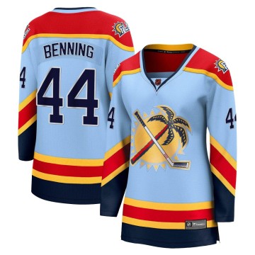 Breakaway Fanatics Branded Women's Mike Benning Florida Panthers Special Edition 2.0 Jersey - Light Blue