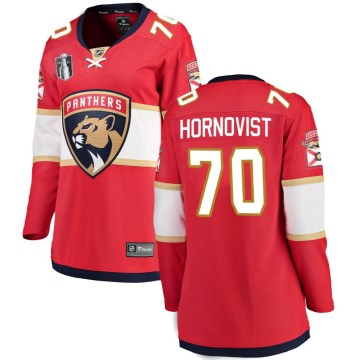 Breakaway Fanatics Branded Women's Patric Hornqvist Florida Panthers Home 2023 Stanley Cup Final Jersey - Red