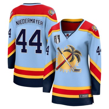 Breakaway Fanatics Branded Women's Rob Niedermayer Florida Panthers Special Edition 2.0 2023 Stanley Cup Final Jersey - Light Bl