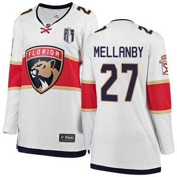 Breakaway Fanatics Branded Women's Scott Mellanby Florida Panthers Away 2023 Stanley Cup Final Jersey - White