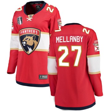 Breakaway Fanatics Branded Women's Scott Mellanby Florida Panthers Home 2023 Stanley Cup Final Jersey - Red