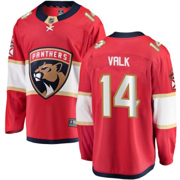 Breakaway Fanatics Branded Youth Curtis Valk Florida Panthers Home Jersey - Red