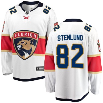 Breakaway Fanatics Branded Youth Kevin Stenlund Florida Panthers Away Jersey - White