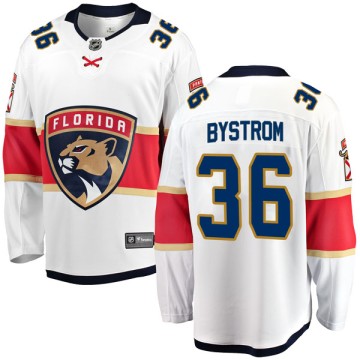 Breakaway Fanatics Branded Youth Ludwig Bystrom Florida Panthers Away Jersey - White