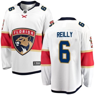 Breakaway Fanatics Branded Youth Mike Reilly Florida Panthers Away Jersey - White