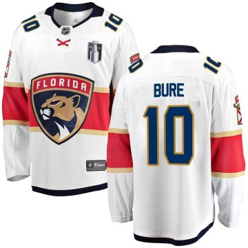 Breakaway Fanatics Branded Youth Pavel Bure Florida Panthers Away 2023 Stanley Cup Final Jersey - White