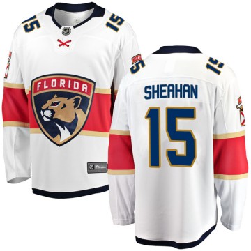 Breakaway Fanatics Branded Youth Riley Sheahan Florida Panthers Away Jersey - White