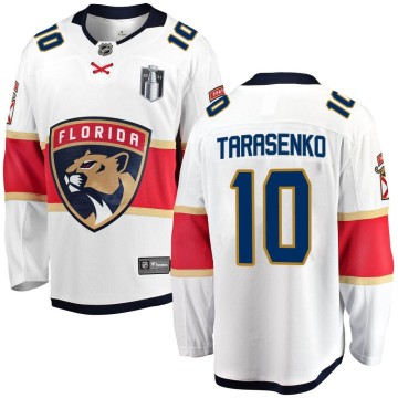 Breakaway Fanatics Branded Youth Vladimir Tarasenko Florida Panthers Away 2023 Stanley Cup Final Jersey - White